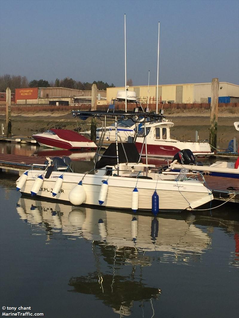 starfish (Pleasure craft) - IMO , MMSI 232995657, Call Sign MALD2 under the flag of United Kingdom (UK)