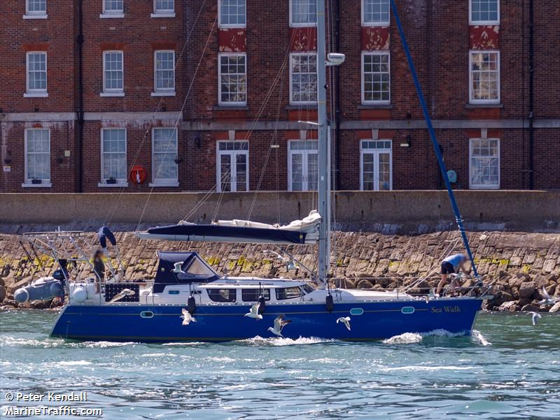 sea walk (Pleasure craft) - IMO , MMSI 235083533, Call Sign 2EAR9 under the flag of United Kingdom (UK)