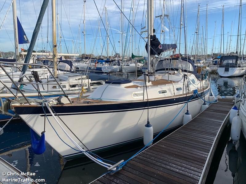 piquant (Pleasure craft) - IMO , MMSI 235091412, Call Sign 2FHV4 under the flag of United Kingdom (UK)