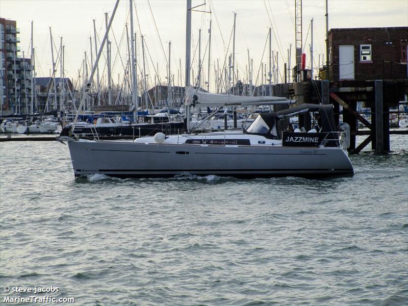 jazzmine (Sailing vessel) - IMO , MMSI 235096408, Call Sign 2GDH2 under the flag of United Kingdom (UK)