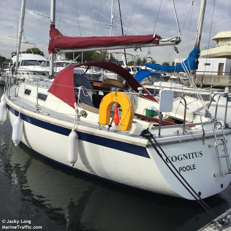 cognitus (Sailing vessel) - IMO , MMSI 235114163, Call Sign 21ZZ3 under the flag of United Kingdom (UK)