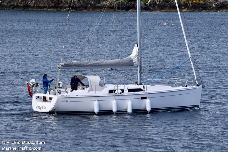 anegada (Pleasure craft) - IMO , MMSI 235116379, Call Sign ANEGADA under the flag of United Kingdom (UK)