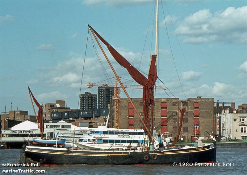 s. b. marjorie (Sailing vessel) - IMO , MMSI 235117159, Call Sign 2JMM7 under the flag of United Kingdom (UK)