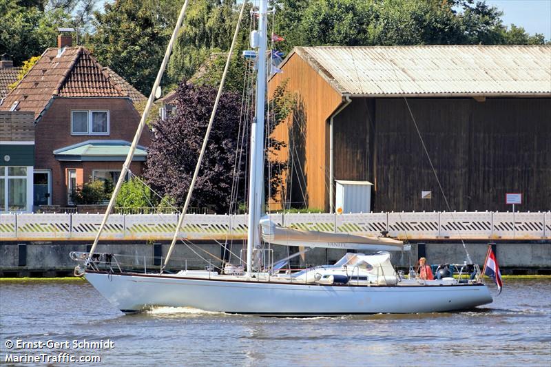 vanity of hamble (Sailing vessel) - IMO , MMSI 244090063, Call Sign PE8958 under the flag of Netherlands