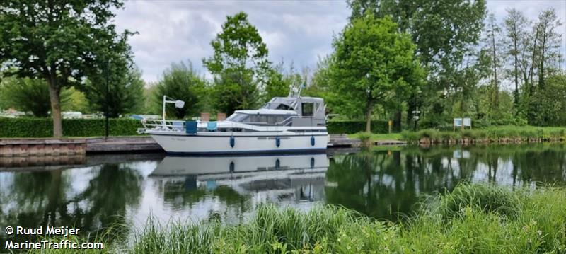 la luna (Pleasure craft) - IMO , MMSI 244170836, Call Sign PD6800 under the flag of Netherlands