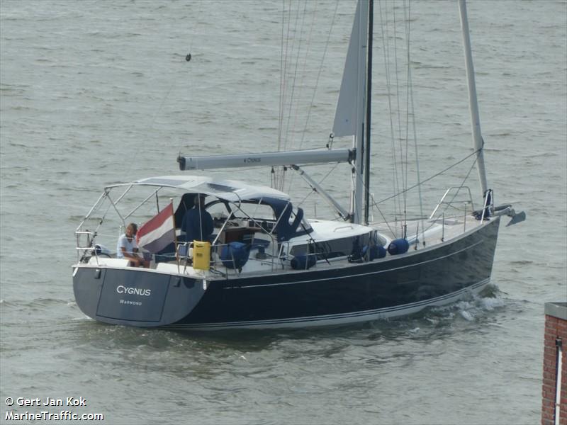 cygnus (Sailing vessel) - IMO , MMSI 244184165, Call Sign PC6782 under the flag of Netherlands
