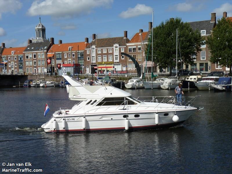 joy lavita (Pleasure craft) - IMO , MMSI 244630932, Call Sign PB2356 under the flag of Netherlands