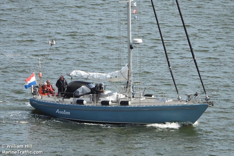 avalon (Sailing vessel) - IMO , MMSI 244670732, Call Sign PI5028 under the flag of Netherlands