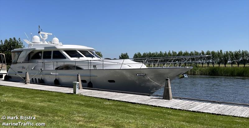 la ne (Pleasure craft) - IMO , MMSI 244740365, Call Sign PB5121 under the flag of Netherlands