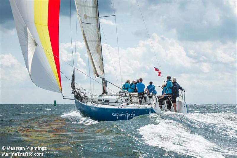 captain jack (Sailing vessel) - IMO , MMSI 244790987, Call Sign PA5634 under the flag of Netherlands
