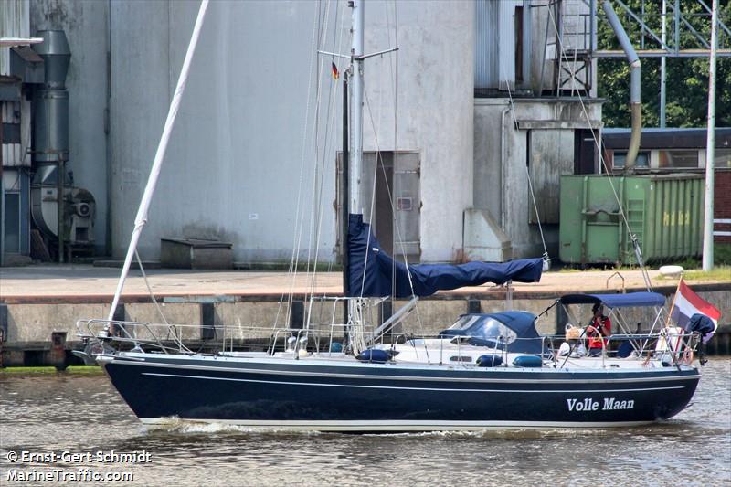 volle maan (Sailing vessel) - IMO , MMSI 244820607, Call Sign PF5194 under the flag of Netherlands