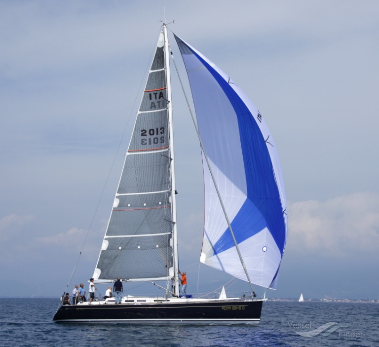 my fin (Sailing vessel) - IMO , MMSI 247255490 under the flag of Italy