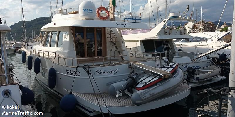 nerea (Pleasure craft) - IMO , MMSI 247361570, Call Sign IK3917 under the flag of Italy