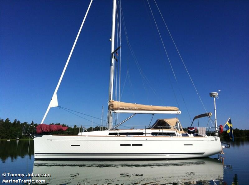 ella-962 (Sailing vessel) - IMO , MMSI 265670490 under the flag of Sweden