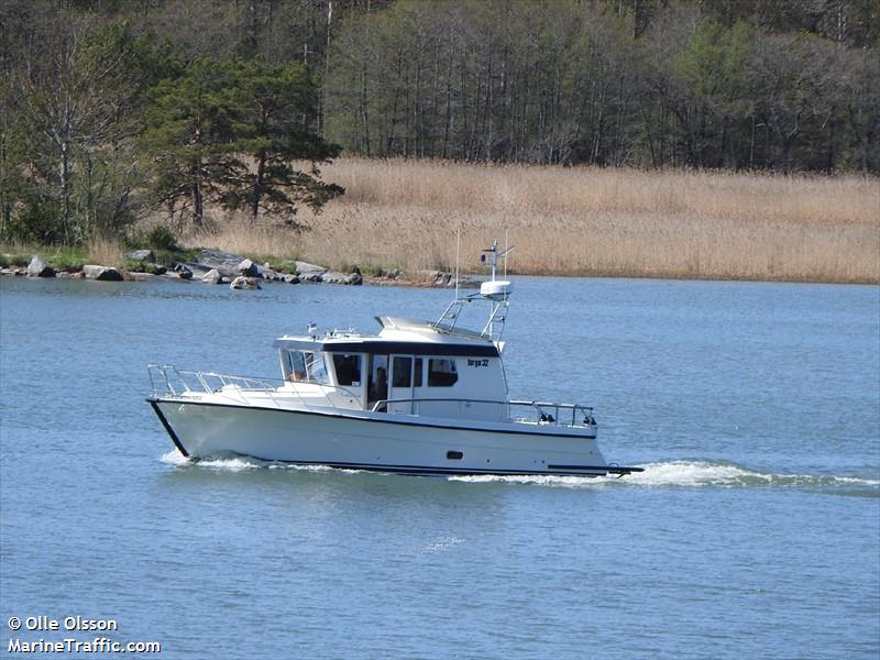 greta v (Pleasure craft) - IMO , MMSI 265731290 under the flag of Sweden