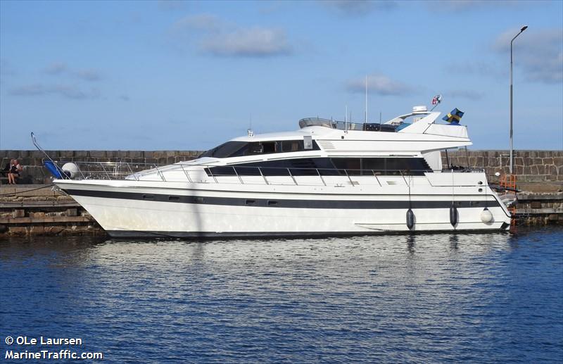 mio (Pleasure craft) - IMO , MMSI 265759390, Call Sign SCYP under the flag of Sweden