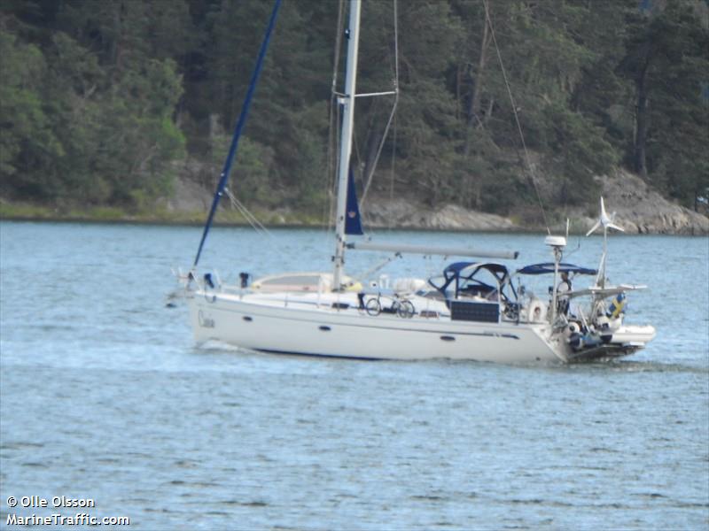 cassie42 (Sailing vessel) - IMO , MMSI 265795120, Call Sign SF4457 under the flag of Sweden