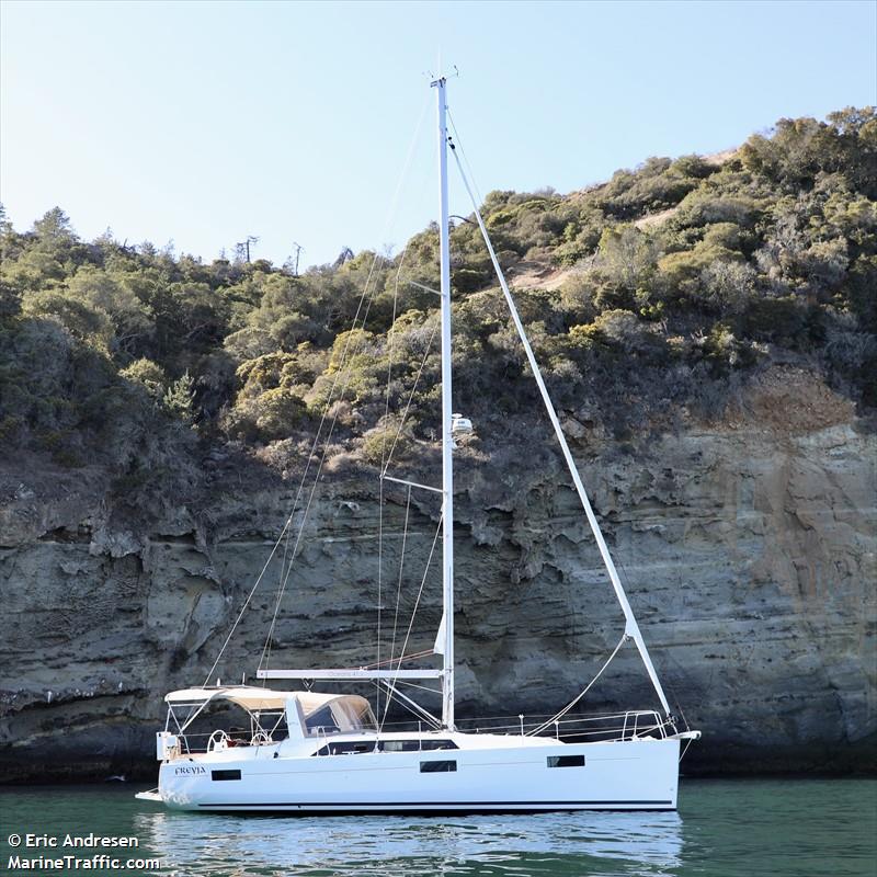 freyja (Sailing vessel) - IMO , MMSI 338361459 under the flag of USA