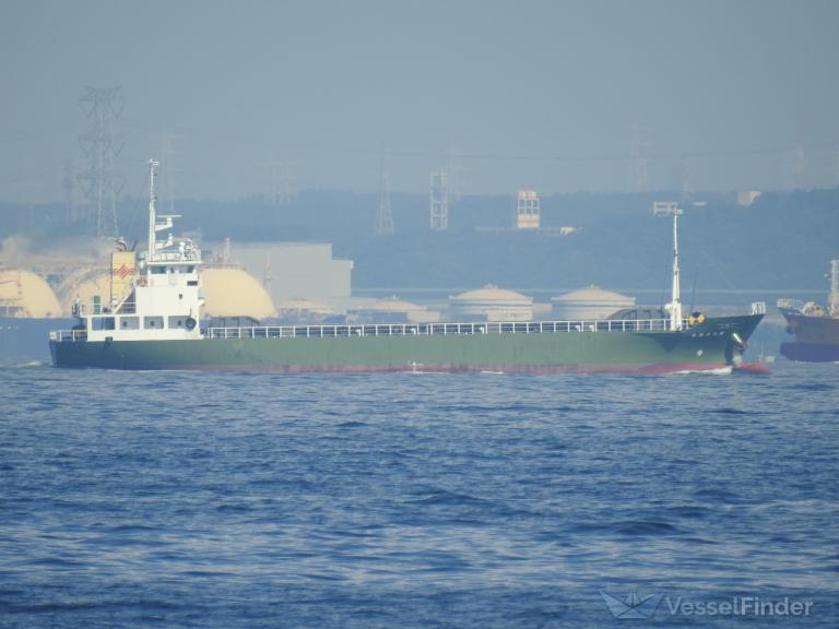 dai7 daietsumaru (Cargo ship) - IMO , MMSI 431007079, Call Sign JD3950 under the flag of Japan