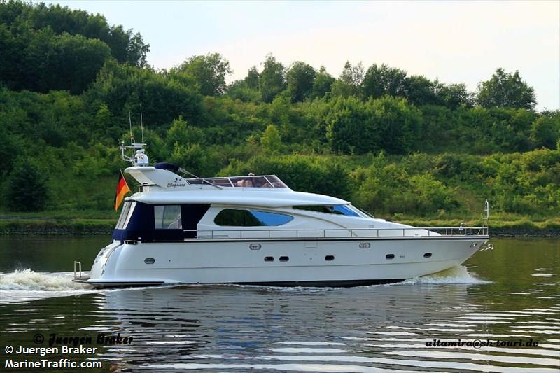 meteor (Pleasure craft) - IMO , MMSI 211582870, Call Sign DIZP2 under the flag of Germany