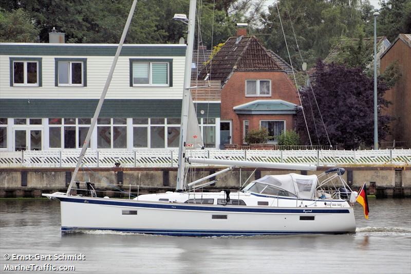 ludens (Sailing vessel) - IMO , MMSI 211763410, Call Sign DK9507 under the flag of Germany