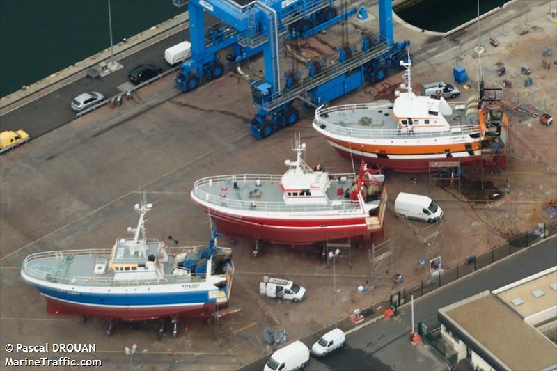 pax vobis (Fishing vessel) - IMO , MMSI 228158000, Call Sign FHVW under the flag of France