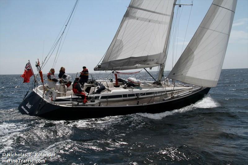 gigi (Sailing vessel) - IMO , MMSI 235026015, Call Sign MCWB9 under the flag of United Kingdom (UK)