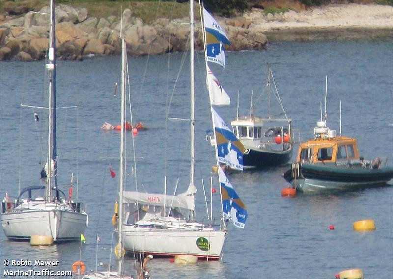 marta (Sailing vessel) - IMO , MMSI 235031943, Call Sign MXYN4 under the flag of United Kingdom (UK)