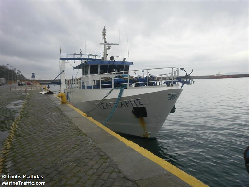 tsagaris (Fishing vessel) - IMO 8787513, MMSI 237539000, Call Sign SW5646 under the flag of Greece