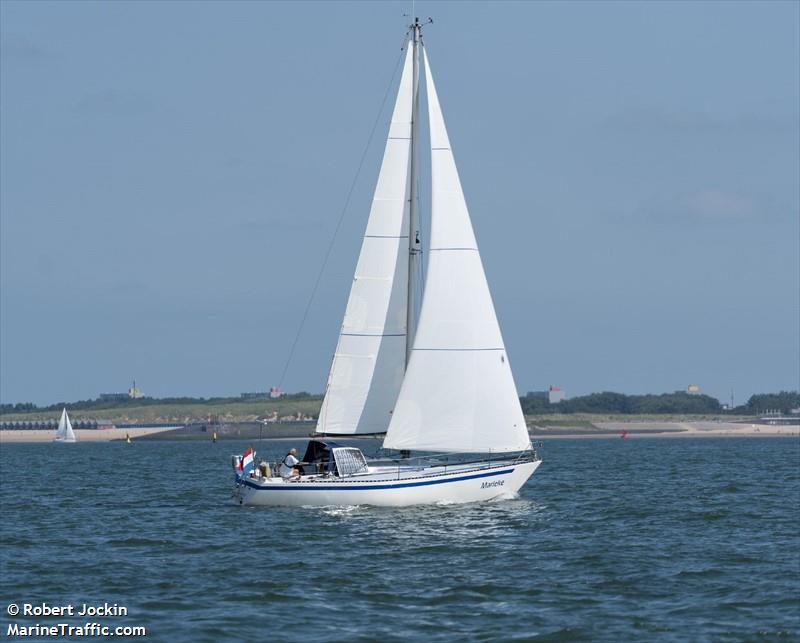 marieke (Sailing vessel) - IMO , MMSI 244153068, Call Sign PI7556 under the flag of Netherlands