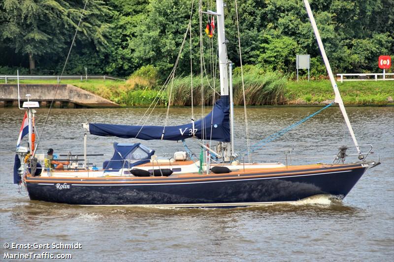 rolin (Sailing vessel) - IMO , MMSI 244730681, Call Sign PF3346 under the flag of Netherlands