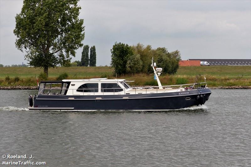 krismar (Pleasure craft) - IMO , MMSI 244770841, Call Sign PA2286 under the flag of Netherlands