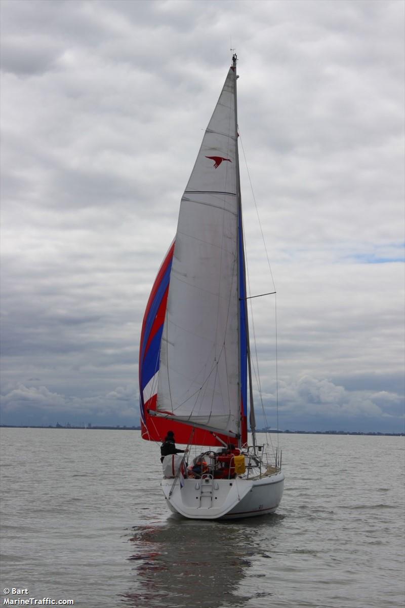 sy veleiro vinho (Sailing vessel) - IMO , MMSI 244810249, Call Sign PA6216 under the flag of Netherlands