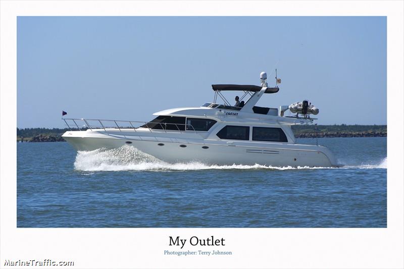 my outlet (Pleasure craft) - IMO , MMSI 338075341 under the flag of USA