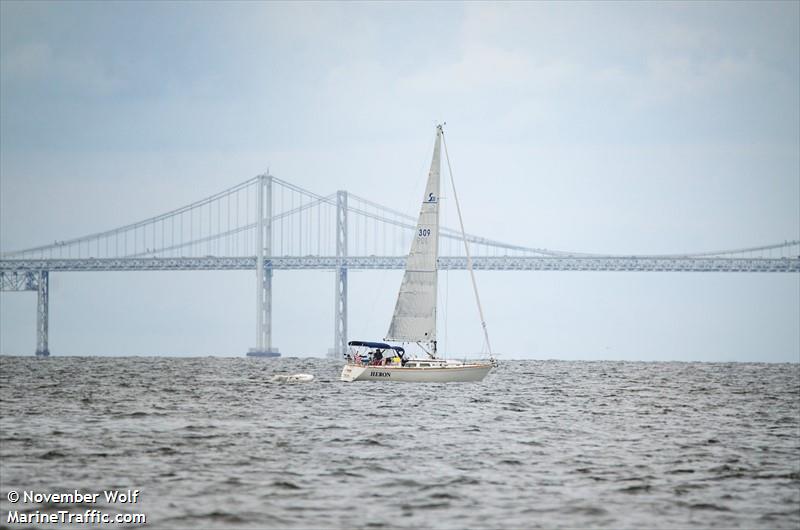 heron (Sailing vessel) - IMO , MMSI 338125115, Call Sign HERON under the flag of USA