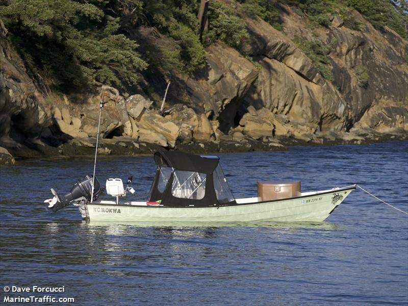 komokwa (Pleasure craft) - IMO , MMSI 338370327 under the flag of USA