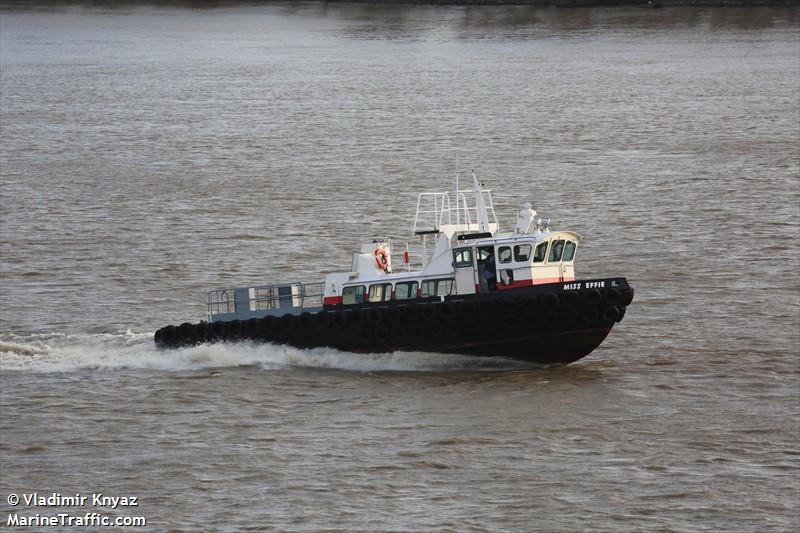 miss effie (Fishing vessel) - IMO , MMSI 367053620, Call Sign WYR3654 under the flag of United States (USA)