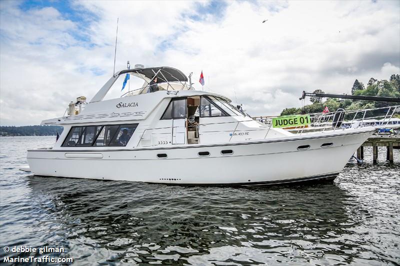 salacia (Pleasure craft) - IMO , MMSI 367563140, Call Sign WDG7027 under the flag of United States (USA)