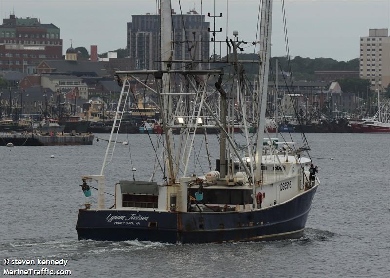 lyman jackson (Fishing vessel) - IMO , MMSI 368090780, Call Sign WDK8092 under the flag of United States (USA)