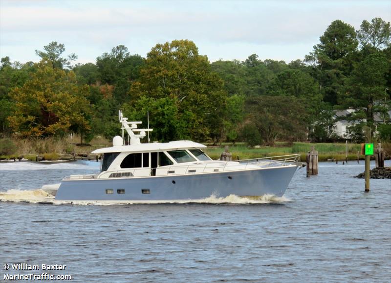 mysterious (Pleasure craft) - IMO , MMSI 368098730, Call Sign WDK8918 under the flag of United States (USA)
