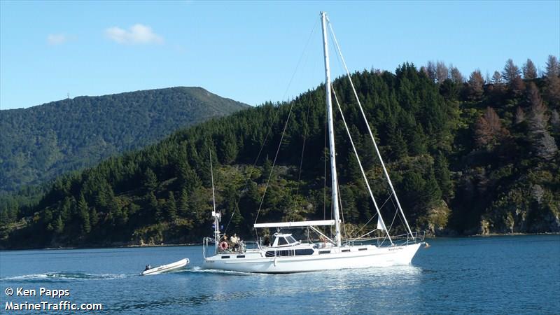 mayling (Sailing vessel) - IMO , MMSI 512003249, Call Sign ZME5659 under the flag of New Zealand