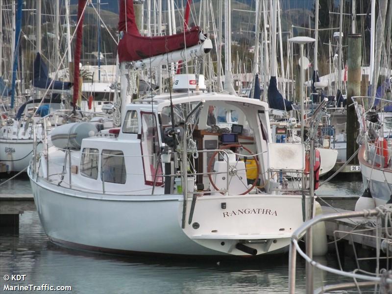 rangatira (Sailing vessel) - IMO , MMSI 512003889, Call Sign ZMQ2885 under the flag of New Zealand