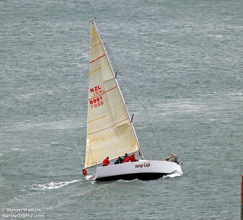same cafe (Sailing vessel) - IMO , MMSI 512005371, Call Sign ZMG3212 under the flag of New Zealand