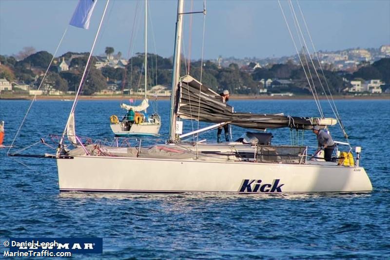 kick (Sailing vessel) - IMO , MMSI 512008235, Call Sign ZMX3280 under the flag of New Zealand