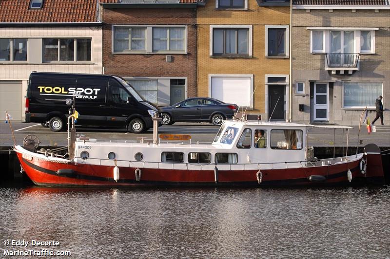 alfo (Pleasure craft) - IMO , MMSI 205448700, Call Sign OS4487 under the flag of Belgium