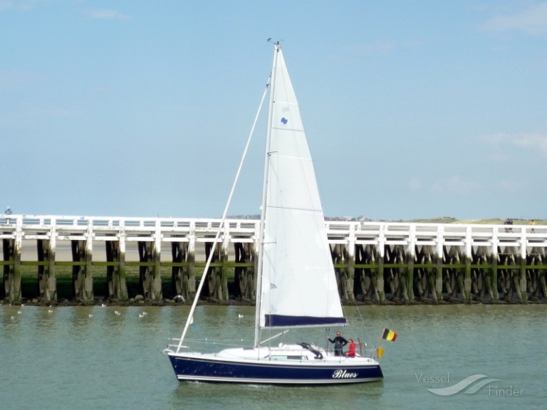 blues (Pleasure craft) - IMO , MMSI 205460110, Call Sign OR4601 under the flag of Belgium