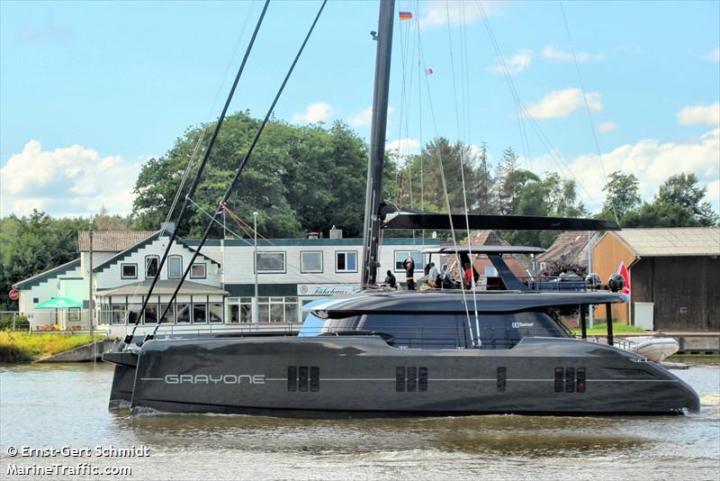 grayone (Pleasure craft) - IMO , MMSI 215780000 under the flag of Malta