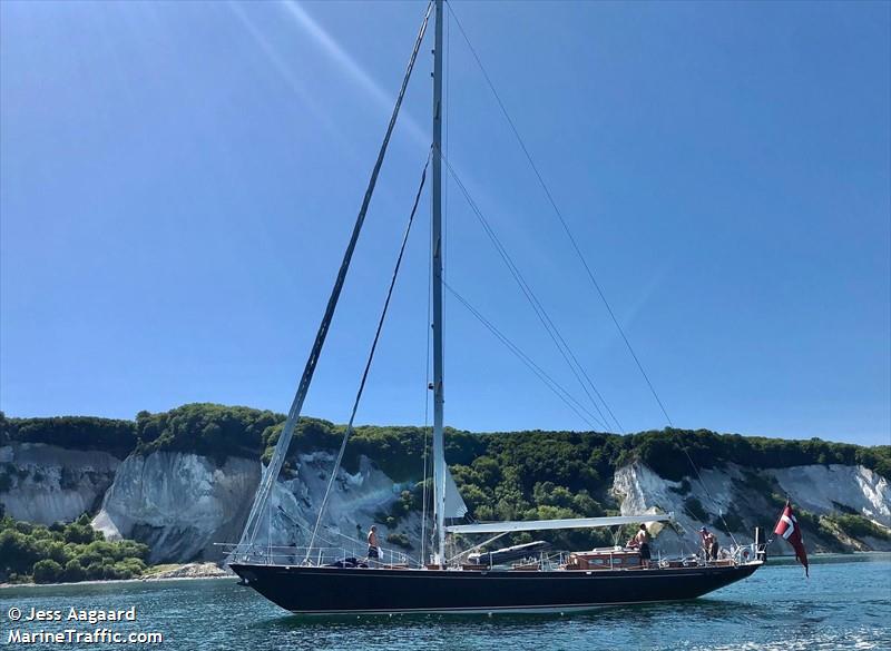 windrose (Pleasure craft) - IMO , MMSI 219027405, Call Sign OYWX under the flag of Denmark