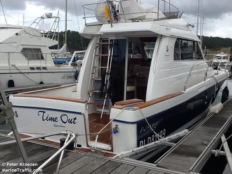 time out (Pleasure craft) - IMO , MMSI 227036590, Call Sign FGG6495 under the flag of France