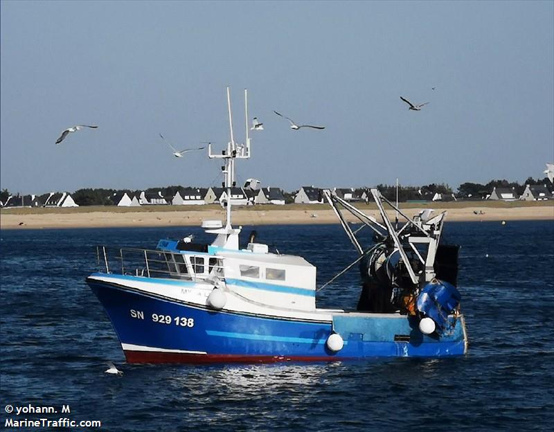 myla lyam (Fishing vessel) - IMO , MMSI 227052630, Call Sign FGG8217 under the flag of France